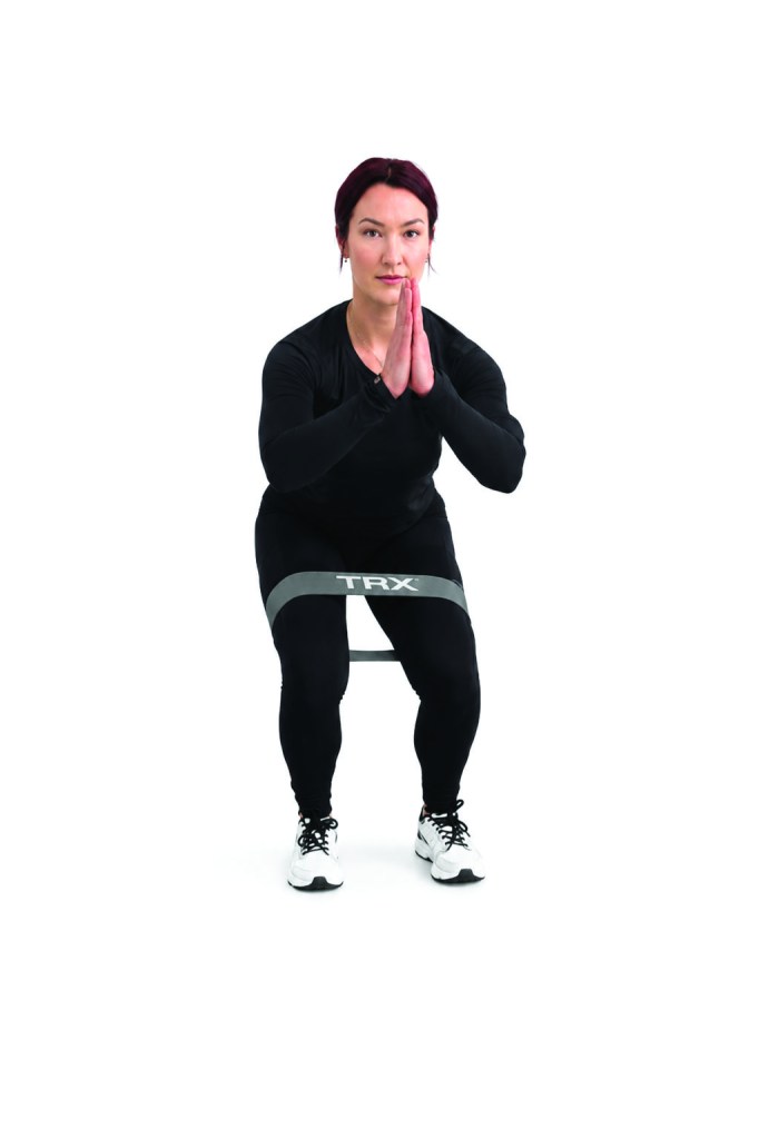 Hunkering down as the days get cooler? Strength train at home with this low-kit session