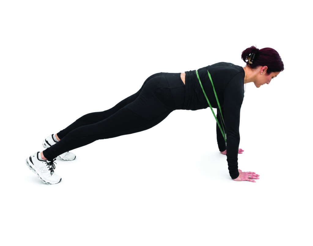 Hunkering down as the days get cooler? Strength train at home with this low-kit session