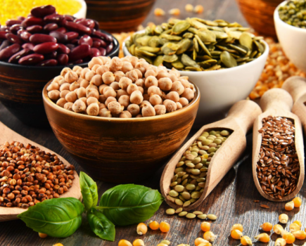 High fibre foods