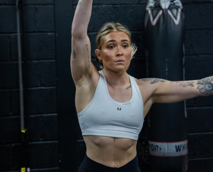 Woman working out