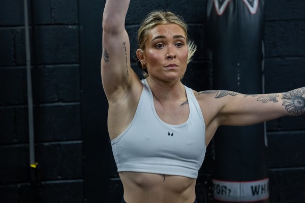 Woman working out