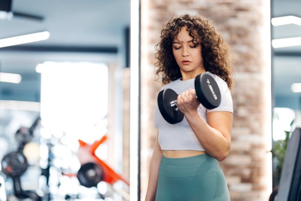 Hone your body from top to toe with a single set of dumbbells